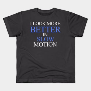 Slow motion Kids T-Shirt